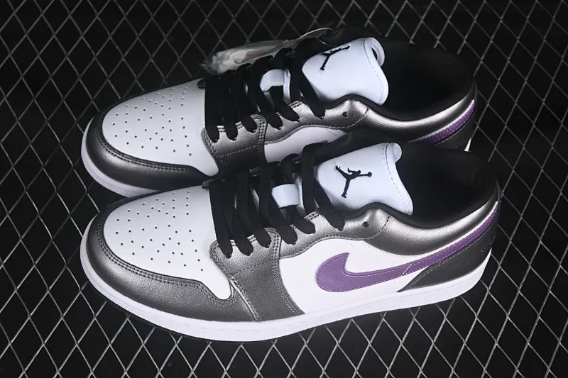 All categories Air Jordan Jordan series basketball shoes Air Jordan 1 Low Air Jordan 1 Low AJ1 Joe 1 Dark Night Purple Low-top cultural and leisure sports sneakers HJ5910-105